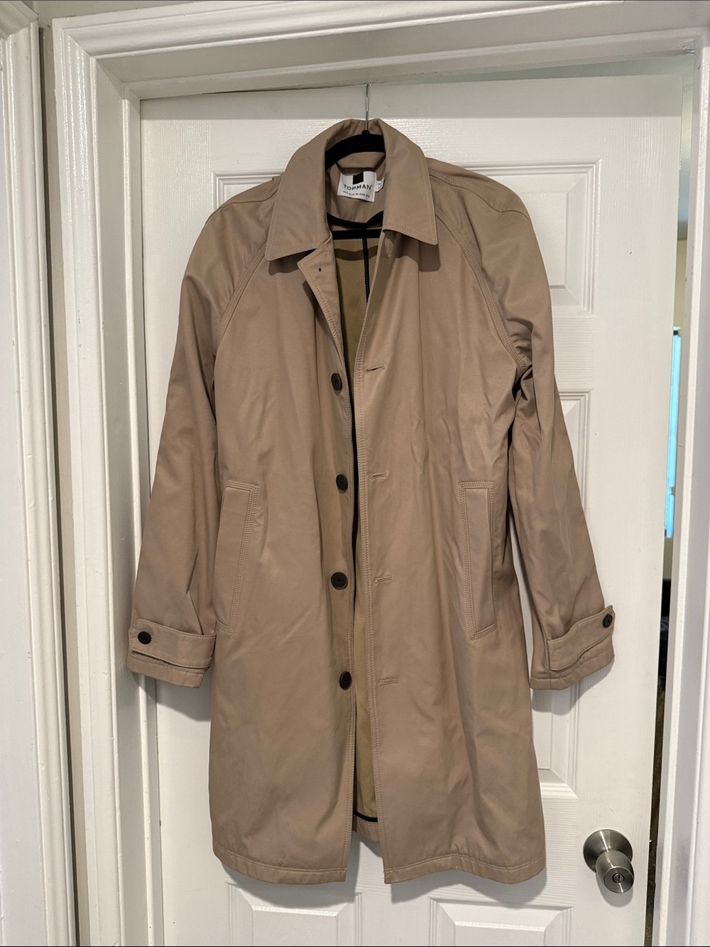Top man Classic Tan Trench Coat